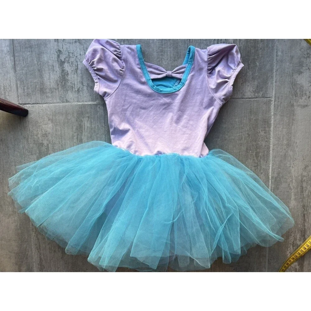 Los Angeles Boutique Tutu Leotard Dance Dress Up Party Outfit Mermaid Sequin 4-5